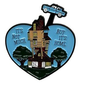 Harry Potter Weasley Its Not Much But Its Home Burrows Devon Heart Enamel Pin